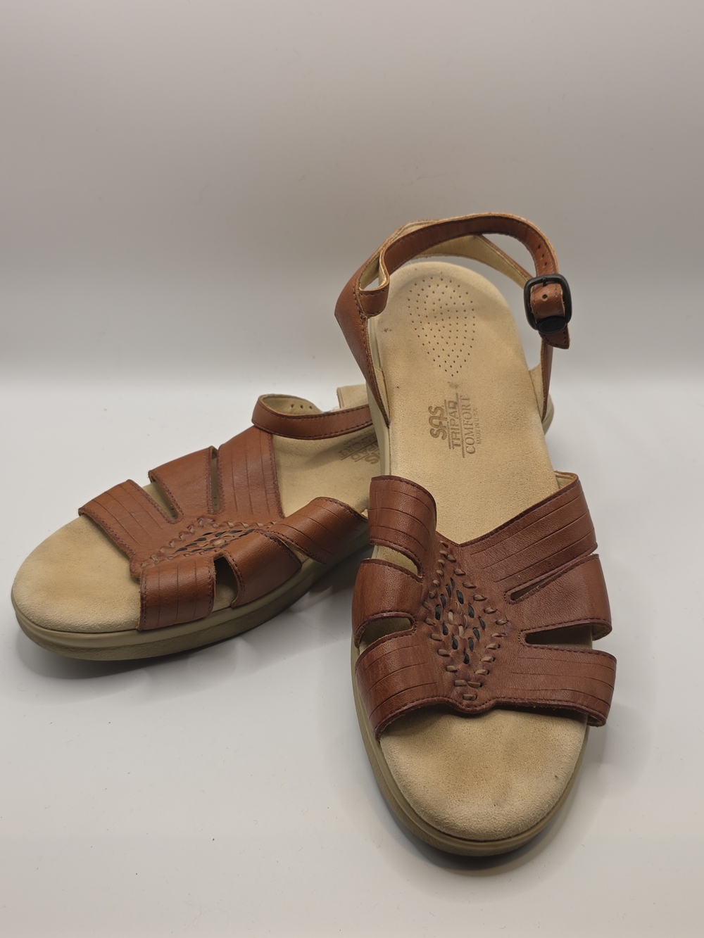 Womens SAS Tripad Comfort Huarache Tribal Leather Sandals Size 11